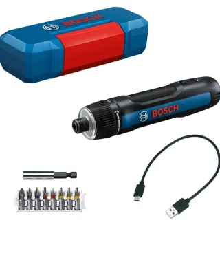 Atornillador Eléctrico Bosch con Accesorios
