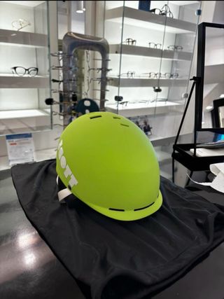 Casco da sci bambino verde