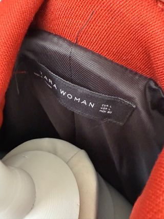 Abrigo Zara naranja NUEVO