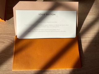 Scatola Louis Vuitton Arancione
