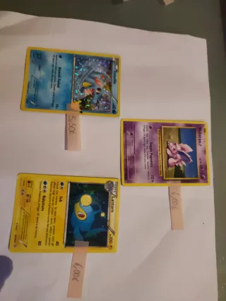 Carte Pokémon Azelf, Chikorita, Energia