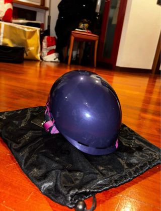 Casco da sci viola per bambini