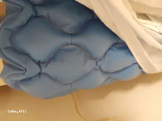 Cama articulada madera y colchón antiescaras