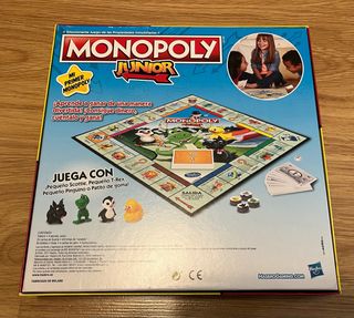 Monopoly Junior Juego de Mesa Familiar