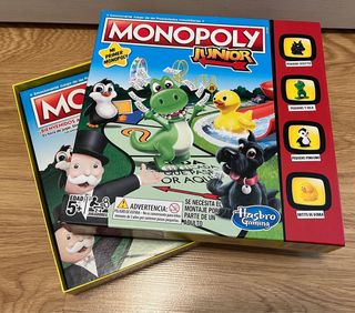 Monopoly Junior Juego de Mesa Familiar