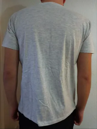 CAMISETA GRIS - PIKACHU Y TOTORO - TALLA XL y +