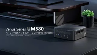 Minisforum UM580 Mini PC Windows 11 Pro