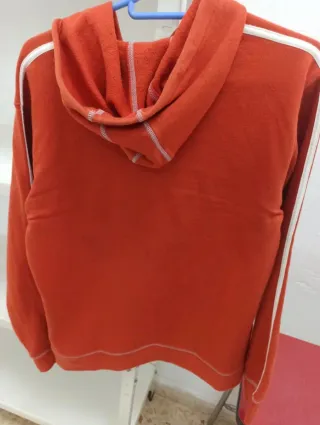 Sudadera Reebok Naranja.