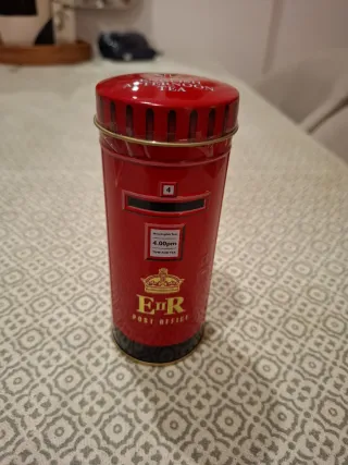 Bote té souvenir Londres ER Post Office