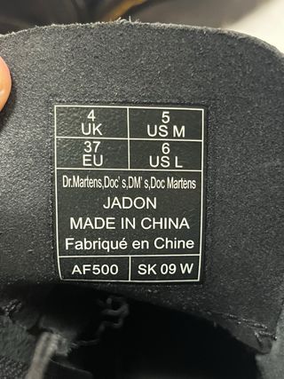 Botas Dr. Martens Negras