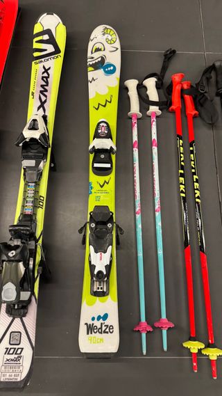 Esquís infantiles Dynastar, Salomon y Wedze