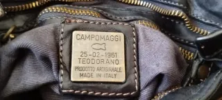 Borsa Campomaggi Nero con Borchie