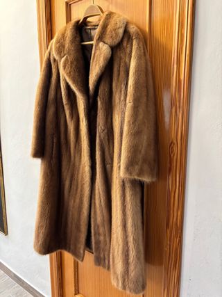 Abrigo de piel de zorro