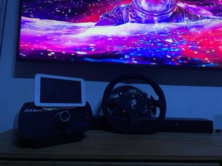 Volante BMW Sim Racing  Con base FANATEC CSL Elite