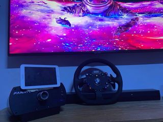 Volante BMW Sim Racing  Con base FANATEC CSL Elite