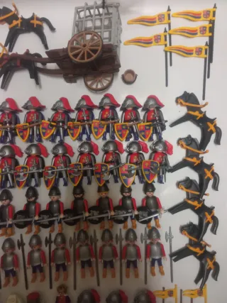 Playmobil Lote Lys Lis Medieval Castillo