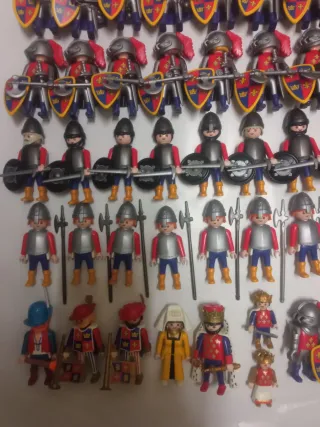 Playmobil Lote Lys Lis Medieval Castillo