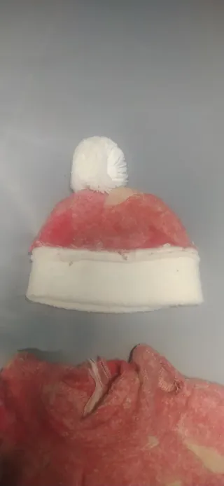 Regalo Conjunto Ropa Muñeca: Gorro y Falda Rosa