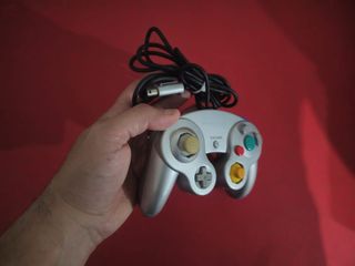 Mando Nintendo GameCube Plata