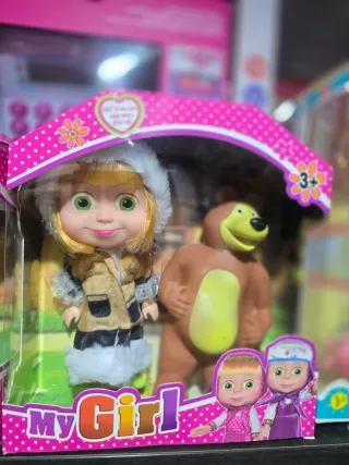 Boneca My Girl com Urso