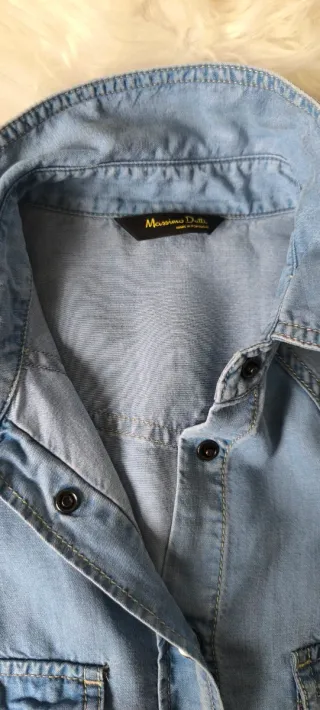 Camisa vaquera Massimo Dutti Talla 34