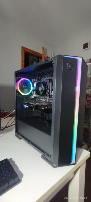 PC Gaming RYZEN 5 5600G/MSI 2060/B550M/NVME 500/16