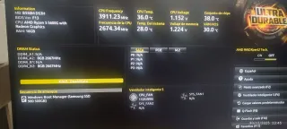 PC Gaming RYZEN 5 5600G/MSI 2060/B550M/NVME 500/16