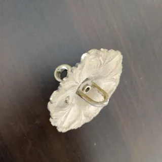 Gancho lámpara bronce