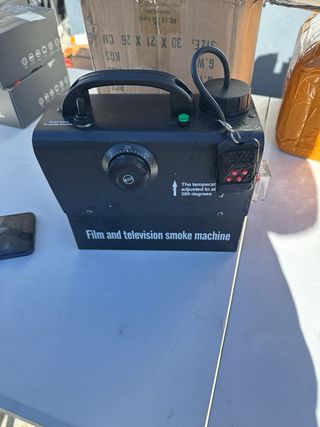 Máquina de humo para cine y TV