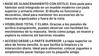 Jaula para Hámster de madera y cristal