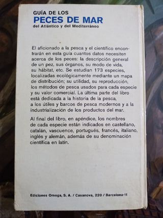 Guía de Los Peces de Mar. Atlántico y Mediterraneo