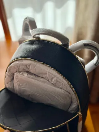 Mochila Michael Kors Brooklyn Piel Negra Mediana