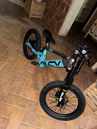 Bicicleta eléctrica Urban 20 azul