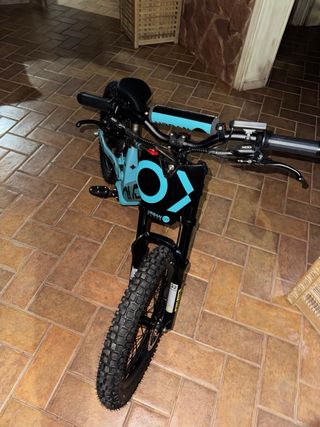 Bicicleta eléctrica Urban 20 azul