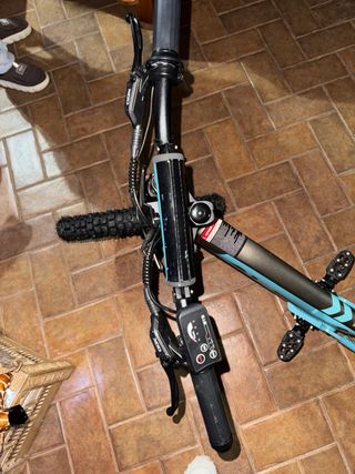 Bicicleta eléctrica Urban 20 azul