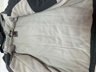 Chaqueta gris y blanca niño. Talla 14