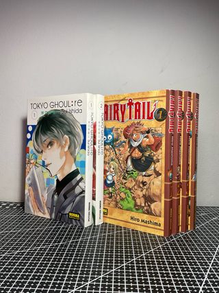 Libros Manga | Fairy Tail & TokioGhoul:Re