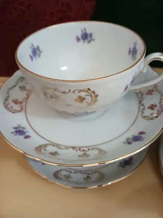 Set da caffè, porcellana Schumann