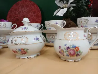 Set da caffè, porcellana Schumann