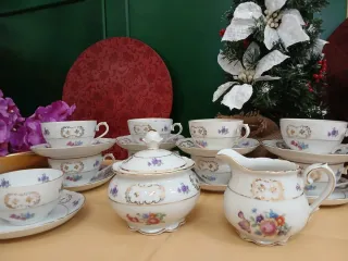 Set da caffè, porcellana Schumann