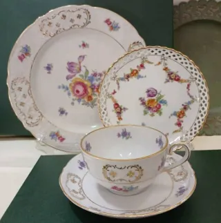 Set da caffè, porcellana Schumann