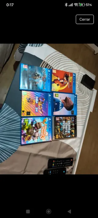 Pack 4 Juegos PS4 y PS3