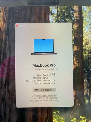 MacBook Pro 14 M3 Pro 18GB Grigio. (11cpu 18gpu)