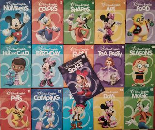 Disney English 16 DVD Corso Inglese Bambini