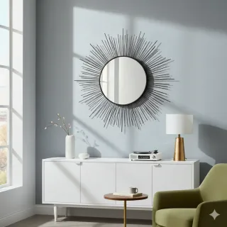 Espejo Sol diseño exclusivo XXXL