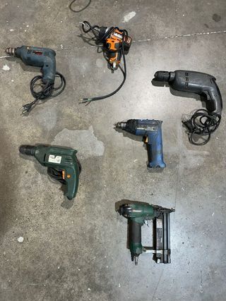 Lote de herramientas eléctricas