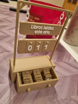 Contador de libros leídos