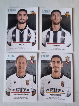 Lote de 16 Cromos La Liga Hypermotion 2026 Panini.