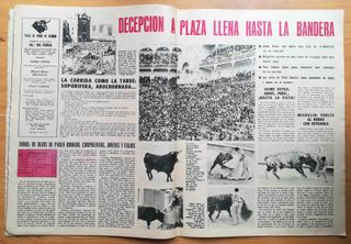 El ruedo No 1458. 30 mayo 1972. San Isidro Fin.