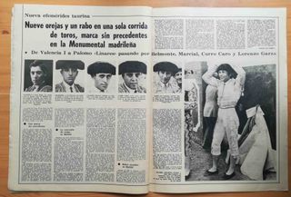 El ruedo No 1458. 30 mayo 1972. San Isidro Fin.